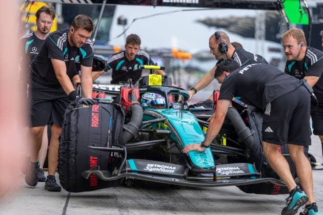 October 2, 2026, Kuala Lumpur, Malaysia: Andrea Kimi Antonelli (ITA) (Mercedes-AMG Petronas F1 Team) in the pit lane during free practice 2 of the Formula 1 Bahrain Grand Prix In Malaysia 2026 at the Sepang International Circuit. F1 2026: (Free Practice 2) Bahrein Grand Prix In Malaysia, Kuala Lumpur 02 Oct 2026 - ZUMAs197 20261002_aaa_s197_134 Copyright: xLucaxMartinix