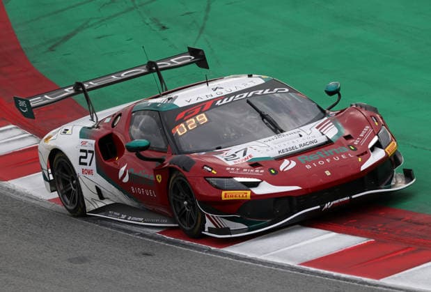 GT World Challenge Europe powered by AWS Barcelona 2026 David Fumarelli, of Kessel Racing, drives a Ferrari 296 GT3 EVO during free practice 1 of the GT World Challenge powered by AWS 2026 at the Barcelona-Catalunya Circuit in Barcelona, Spain, on October 2, 2026. Barcelona Barcelona Spain  Copyright: xUrbanandsportx originalFilename:valls-gtworldc261102_npZI0.jpg