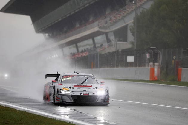 GT World Challenge Europe powered by AWS Barcelona 2026 Ariel Levi of Tresor Attempto Racing drives an Audi R8 LMS GT3 EVO II during free practice 2 of the GT World Challenge Europe powered by AWS 2026 at the Barcelona-Catalunya Circuit in Barcelona, Spain, on October 2, 2026. Barcelona Barcelona Spain  Copyright: xUrbanandsportx originalFilename:valls-gtworldc261102_npFuo.jpg