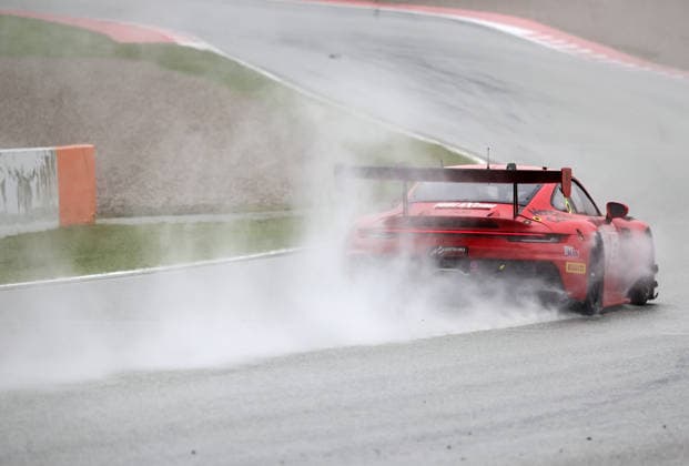 GT World Challenge Europe powered by AWS Barcelona 2026 Aliaksandr Mayikhin, of Pure Rxcing, drives a Porsche 911 GT3 R (992) EVO during free practice 2 of the GT World Challenge Europe powered by AWS 2026 at the Barcelona-Catalunya Circuit in Barcelona, Spain, on October 2, 2026. Barcelona Barcelona Spain  Copyright: xUrbanandsportx originalFilename:valls-gtworldc261102_npH97.jpg