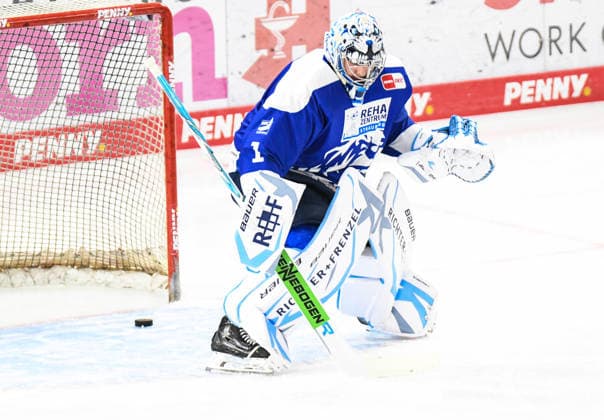 Straubing Tigers vs. Pinguins Bremerhaven, Ice Hockey, German Ice Hockey League, Penny DEL, Matchday 5, 2026–2027 Season, October 2, 2026, Florian Bugl, Straubing Tigers, Men s Ice Hockey, German Ice Hockey League, Penny DEL, Matchday 5, 2026–2027 Season on October 2, 2026, at the Eisstadion am Pulverturm, Straubing Tigers (blue) vs. Pinguins Bremerhaven (white)