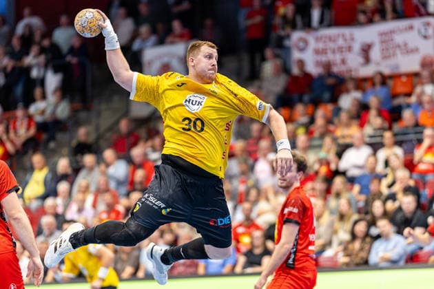 Nils Roeller, HSC 2000 Coburg, 30 goals scored, GER, TuS N Luebbecke vs. HSC 2000 Coburg, Handball, 2nd Bundesliga, Matchday 6, 2026–2027 season, October 2, 2026, GER, TuS N Luebbecke vs. HSC 2000 Coburg, Handball, 2nd Bundesliga, Matchday 6, 2026–2027 season, October 2, 2026, Luebbecke Copyright: xEibner-Pressefoto JanxRollingerx EP_JSK