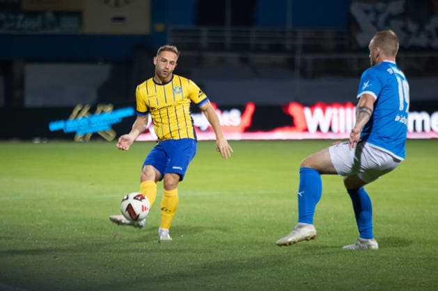 Saxony Cup Soccer, 1 FC Lok Leipzig vs. SV Liebertwolkwitz, October 2, 2026, Tobias Dombrowa 34, Lok Leipzig Soccer, Wernesgrüner Saxony Cup 2026–2027, Round 3: 1 FC Lok Leipzig vs. SV Liebertwolkwitz on October 2, 2026, at Bruno Plache Stadium, Leipzig Copyright: xBEAUTIFULxSPORTS JanxKaeferx