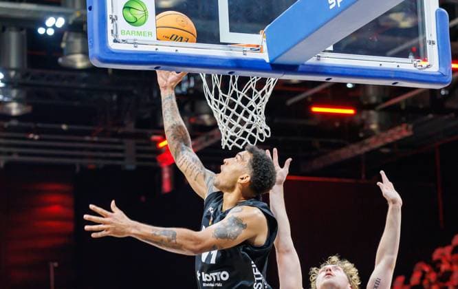 October 2, 2026 Basketball Season 2026–2027 2nd Bundesliga Pro A Matchday 2 Nuremberg Falcons Basketball Club NBC EPG Baskets Koblenz Sports Photo Zink DaMa xdaxmax Ferenc Gille 11, EPG Guardians Koblenz