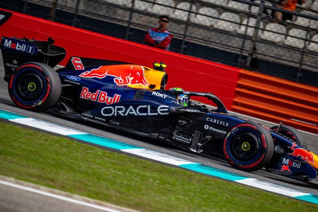 Isack Hadjar (FRA) - Oracle Red Bull Racing during Practice sessions of Formula 1 Gulf Air Bahrain Grand Prix in Malaysia 2026 at Sepang International Circuit in Sepang, Malaysia. Round 16 of 23 of the 2026 FIA Formula One World Championship, WM, Weltmeisterschaft held October 2-4, 2026. The race was relocated from Bahrain to Malaysia and held at Sepang International Circuit. Formula 1 Gulf Air Bahrain Grand Prix in Malaysia 2026 - Round 16 of 23 - Sepang International Circuit, Sepang, Malaysia F1-2026-R04-BHR