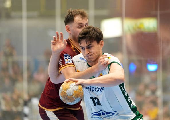 Matej Klima, SC DHfK Leipzig, 13 vs. Maximilian Hejny, TuSEM Essen, 64 GER, EPG Baskets Koblenz vs. Medikamente per Klick Bayreuth, Barmer 2 Basketball Bundesliga, ProA, Matchday 1, 2026–27 season, EPG Arena, Koblenz, September 27, 2026 EPG Baskets Koblenz vs. Medikamente per Klick Bayreuth, ProA, Matchday 1, 2026–27 season, September 27, 2026, Koblenz Copyright: xEibner-Pressefoto ScottxColemanx EP_SCN