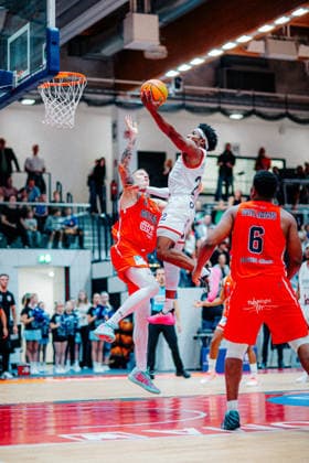 BB 2BL SBB Boerde Baskets vs. Giessen 46ers Kenneth Andrew Cooper SBB Boerde Baskets during the 2026–2027 season in the 2nd Barmer Basketball Bundesliga Pro A on Matchday 2, SBB Baskets vs. Giessen 46ers at the Wolfgang Lakenmacher Halle on October 2, 2026, in Magdeburg, Saxony-Anhalt, Germany