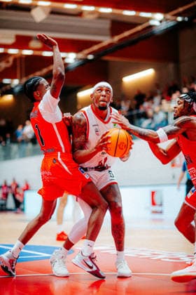 BB 2BL SBB Boerde Baskets vs. Giessen 46ers, Kyndahl Hill, SBB Boerde Baskets during the 2026–2027 season in the 2nd Barmer Basketball Bundesliga Pro A, on Matchday 2: SBB Baskets vs. Giessen 46ers at the Wolfgang Lakenmacher Halle on October 2, 2026, in Magdeburg, Saxony-Anhalt, Germany