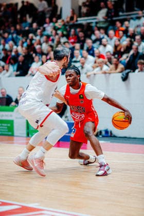 BB 2BL SBB Boerde Baskets vs. Giessen 46ers Nigel Scantlebury GIESSEN 46ers face off against Martin Bogdanov s SBB Boerde Baskets during the 2026–2027 season in the 2nd Barmer Basketball Bundesliga Pro A on Matchday 2 SBB Baskets and Giessen 46ers at the Wolfgang Lakenmacher Halle on October 2, 2026, in Magdeburg, Saxony-Anhalt, Germany