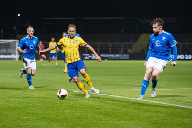 Saxony Cup Soccer, 1 FC Lok Leipzig vs. SV Liebertwolkwitz, October 2, 2026, Tobias Dombrowa 34, Lok Leipzig Soccer, Wernesgrüner Saxony Cup 2026–2027, Round 3: 1 FC Lok Leipzig vs. SV Liebertwolkwitz on October 2, 2026, at Bruno Plache Stadium, Leipzig Copyright: xBEAUTIFULxSPORTS JanxKaeferx