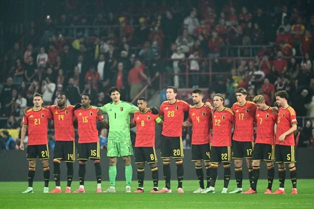 Belgium v Turkey - UEFA Nations League 2026 LIEGE, BELGIUM - OCTOBER 02 : Belgian Team during the UEFA Nations League tournament league phase matchday 3 group A1 match between Belgium and Turkey on October 2, 2026 in Liege, Belgium, 02 10 2026 Liege Belgium  Copyright: xPeterxDexVoechtx