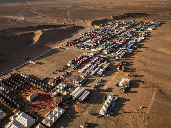 W2RC - RALLYE DU MAROC 2026 Bivouac Zagora, ambiance , during the Stage 4 of the Rallye du Maroc 2026, 4th round of the 2026 WR2C Championship from October 2, 2026 around Zagora, Morocco - AgadirMorocco Copyright: xFREDERICxLExFLOCxHx