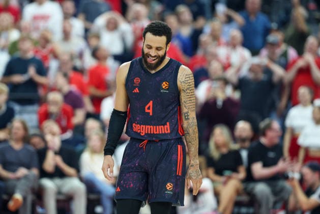 Duane Washington Jr., FC Bayern Basketball, 04, GER, FC Bayern Basketball vs. Partizan Mozzart Bet Belgrade, Basketball, EuroLeague, Matchday 3, 2026–2027 Season, October 2, 2026, GER, FC Bayern Basketball vs. Partizan Mozzart Bet Belgrade, Basketball, EuroLeague, Matchday 3, 2026–2027 Season, October 2, 2026, Munich Copyright: xEibner-Pressefoto JennixMaulx EP_JML
