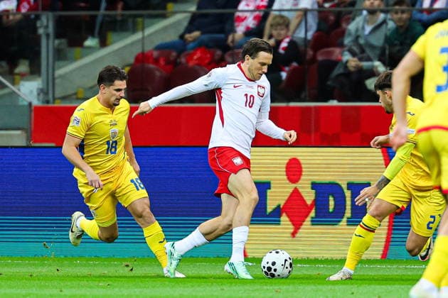2026.10.02 Warszawa pilka nozna UEFA Liga Narodow Polska - Rumunia N z Piotr Zielinski Foto Pawel Andrachiewicz PressFocus 2026.10.02 Warsaw Football - UEFA Nations League Poland - Romania Piotr Zielinski Credit: Pawel Andrachiewicz PressFocus NEWSPIX.PL --- newspix.pl POLAND OUT! 