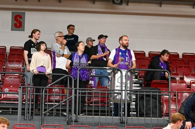 Fan Section: BG Göttingen vs. Artland Dragons, 2nd Basketball Bundesliga, Pro A, Matchday 2, 2026–2027 Season, October 2, 2026, Artland Dragons vs. BG Göttingen, 2nd Basketball Bundesliga, Pro A, Matchday 2, 2026–2027 Season, October 2, 2026, Quakenbrück Copyright: xEibner-Pressefoto RobertxGertzenx EP_RGN