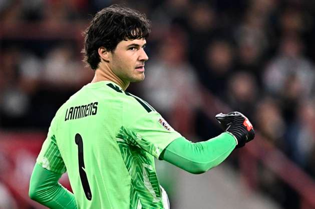 Belgium v Turkey - UEFA Nations League 2026 LIEGE, BELGIUM - OCTOBER 02 : Lammens Senne goalkeeper of Belgium during the UEFA Nations League tournament league phase matchday 3 group A1 match between Belgium and Turkey on October 2, 2026 in Liege, Belgium, 02 10 2026 Liege Belgium  Copyright: xTomasxSiskx