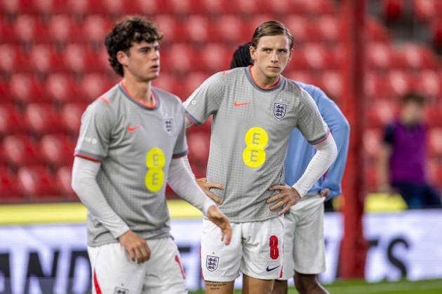 RECORD DATE NOT STATED 2nd October 2026; bet365 Stadium, Stoke-on-Trent, England; UEFA U21, U 21 Championship Qualification Football, England U21 versus Slovakia U21; Sydie Peck of England during the warm up TimxWilliams