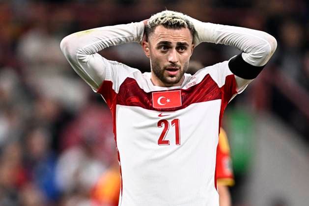 Belgium v Turkey - UEFA Nations League 2026 LIEGE, BELGIUM - OCTOBER 02 : Yilmaz Baris Alper forward of Turkey during the UEFA Nations League tournament league phase matchday 3 group A1 match between Belgium and Turkey on October 2, 2026 in Liege, Belgium, 02 10 2026 Liege Belgium  Copyright: xTomasxSiskx