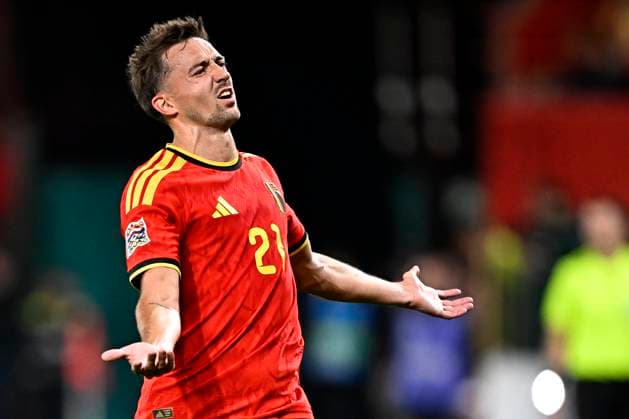 Belgium v Turkey - UEFA Nations League 2026 LIEGE, BELGIUM - OCTOBER 02 : Castagne Timothy defender of Belgium during the UEFA Nations League tournament league phase matchday 3 group A1 match between Belgium and Turkey on October 2, 2026 in Liege, Belgium, 02 10 2026 Liege Belgium  Copyright: xTomasxSiskx