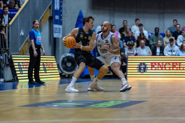 , GER, HAKRO Merlins Crailsheim vs. Tigers Tübingen, Basketball, 2nd Basketball Bundesliga, Pro A, Matchday 2, 2026–2027 Season, October 2, 2026, GER, HAKRO Merlins Crailsheim vs. Tigers Tübingen, Basketball, 2nd Basketball Bundesliga, Pro A, Matchday 2, 2026–2027 Season, October 2, 2026, Ilshofen Copyright: xEibner-Pressefoto JanixPlessx EP_JPL