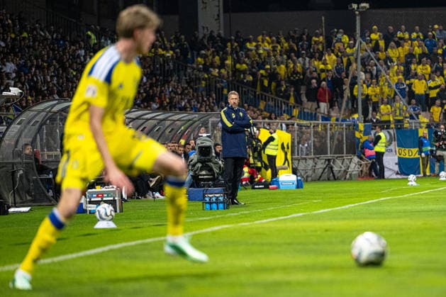 261002 Coach Graham Potter of Sweden during the Nations League soccer match between Bosnia and Herzegovina and Sweden on October 2, 2026 in Zenica. Photo by Ludvig Thunman. BILDBYRAN code LT LT0823 soccer football fotball Nations League UEFA Nations League Bosnia and Herzegovina Sweden Sweden A BBENG  Copyright: LUDVIGxTHUNMAN BB261002LT158