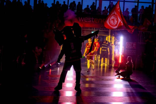 October 2, 2026, Matchday 6 of the 2nd Handball Bundesliga, TuSEM Essen vs. SC DHfK Leipzig, Pre-game Show, North Rhine-Westphalia, Germany