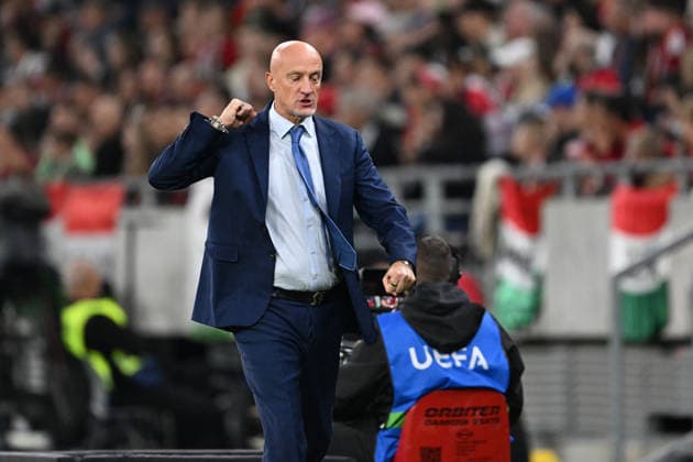 IPA89231654 - Coach Marco Rossi s remarks during the Nations League, Matchday 3, League B Group B2, between Hungary and Georgia, on October 2, 2026, at the Puskás Arena in Budapest, Hungary  Copyright: xVincenzoxOrlando IPAxSportx xx IPA89231654