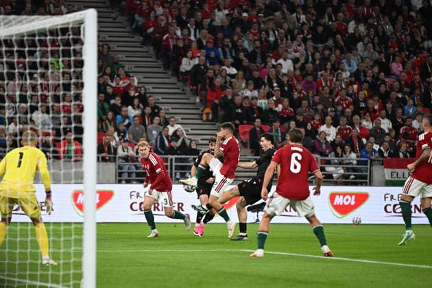 IPA89231649 - Attila Osvath (Hungary) during the Nations League phase, Matchday 3, League B Group B2, between Hungary and Georgia, on October 2, 2026, at the Puskás Arena in Budapest, Hungary  Copyright: xVincenzoxOrlando IPAxSportx xx IPA89231649