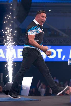 2026 BOYLE Sports World Grand Prix Gerwyn Price defeats Jonny Clayton 3-2 during the 2026 Boyle Sports World Grand Prix Quarter-Finals at Mattioli Arena, Leicester, United Kingdom on 2 October 2026 Credit: Alex Young Every Second Media Editorial use only. All images are copyright Every Second Media Limited. No images may be reproduced without prior permission. Copyright: xIMAGO EveryxSecondxMediax ESM-2197-0034 AlexxYoungx xEveryxSecondxMediax