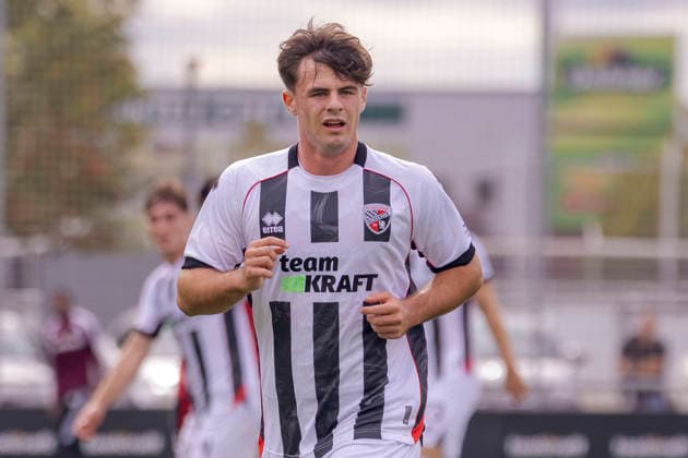 Nuremberg, Germany, October 2, 2026; Friendly Match 2026–2027: 1. FC Nuremberg vs. FC Ingolstadt 04; Pictured: Timo Hengmith; FCI; Valznerweiher Sports Park; Bavaria Copyright: xFotostandx xSchäferx