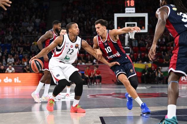 Devon Hall Kosner Baskonia Vitoria-Gasteiz - Armani Olimpia Milano EuroLeague 2026-27 Vitoria-Gasteiz, 02 10 2026 Foto M.Ceretti Ciamillo-Castoria Vitoria-Gasteiz Copyright: xMassimoxCerettix