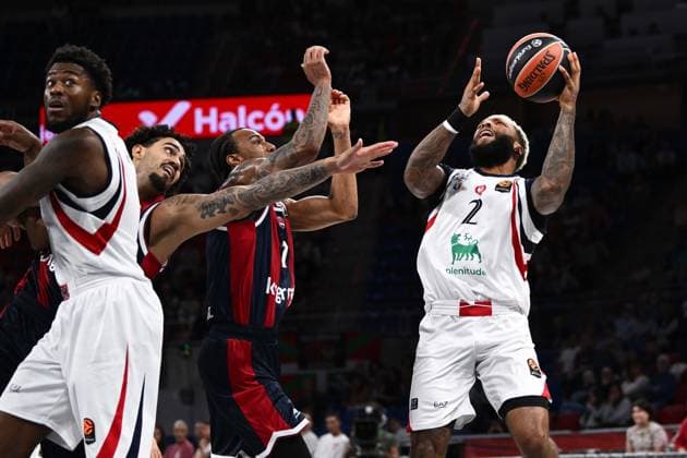 RJ Cole Kosner Baskonia Vitoria-Gasteiz - Armani Olimpia Milano EuroLeague 2026-27 Vitoria-Gasteiz, 02 10 2026 Foto M.Ceretti Ciamillo-Castoria Vitoria-Gasteiz  Copyright: xMassimoxCerettix