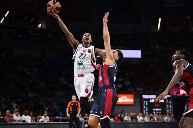 Devon Hall Kosner Baskonia Vitoria-Gasteiz - Armani Olimpia Milano EuroLeague 2026-27 Vitoria-Gasteiz, 02 10 2026 Foto M.Ceretti Ciamillo-Castoria Vitoria-Gasteiz  Copyright: xMassimoxCerettix