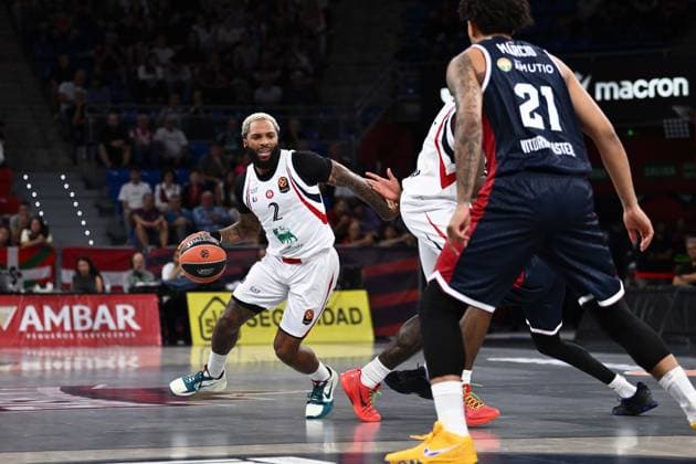 RJ Cole Kosner Baskonia Vitoria-Gasteiz - Armani Olimpia Milano EuroLeague 2026-27 Vitoria-Gasteiz, 02 10 2026 Foto M.Ceretti Ciamillo-Castoria Vitoria-Gasteiz Copyright: xMassimoxCerettix