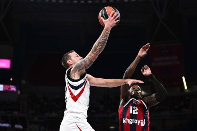 Garrison Mathews Kosner Baskonia Vitoria-Gasteiz - Armani Olimpia Milano EuroLeague 2026-27 Vitoria-Gasteiz, 02 10 2026 Foto M.Ceretti Ciamillo-Castoria Vitoria-Gasteiz  Copyright: xMassimoxCerettix