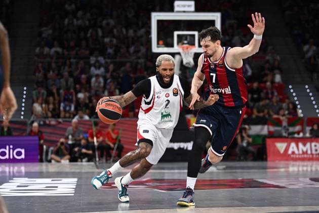 RJ Cole Kosner Baskonia Vitoria-Gasteiz - Armani Olimpia Milano EuroLeague 2026-27 Vitoria-Gasteiz, 02 10 2026 Foto M.Ceretti Ciamillo-Castoria Vitoria-Gasteiz Copyright: xMassimoxCerettix