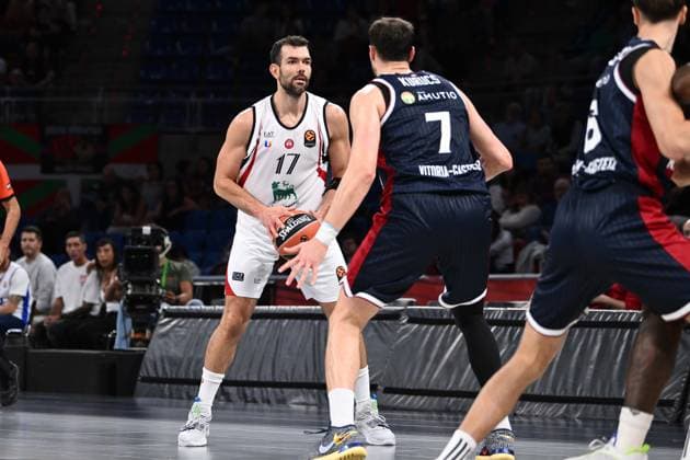 Giampaolo Ricci Kosner Baskonia Vitoria-Gasteiz - Armani Olimpia Milano EuroLeague 2026-27 Vitoria-Gasteiz, 02 10 2026 Foto M.Ceretti Ciamillo-Castoria Vitoria-Gasteiz  Copyright: xMassimoxCerettix