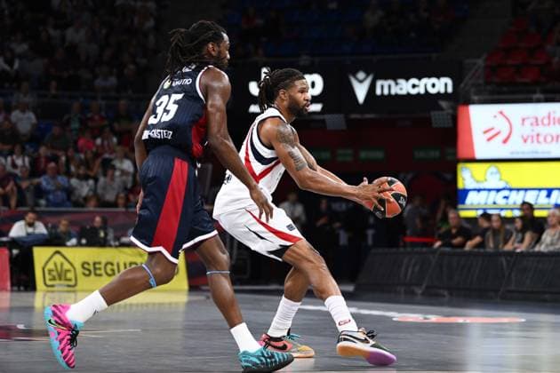 Devin Booker Kosner Baskonia Vitoria-Gasteiz - Armani Olimpia Milano EuroLeague 2026-27 Vitoria-Gasteiz, 02 10 2026 Foto M.Ceretti Ciamillo-Castoria Vitoria-Gasteiz Copyright: xMassimoxCerettix