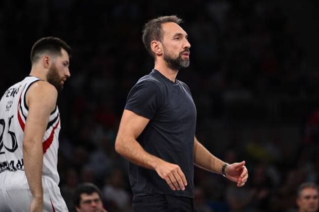 Giuseppe Peppe Poeta Kosner Baskonia Vitoria-Gasteiz - Armani Olimpia Milano EuroLeague 2026-27 Vitoria-Gasteiz, 02 10 2026 Foto M.Ceretti Ciamillo-Castoria Vitoria-Gasteiz Copyright: xMassimoxCerettix