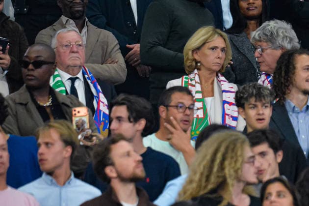 FOOTBALL : France vs Italie - Ligue des Nations - 3e Journà e - 02 10 2026 Valerie Pecresse Jean Michel Aulas Saint DenisFrance Copyright: xBaptistexAutissierx