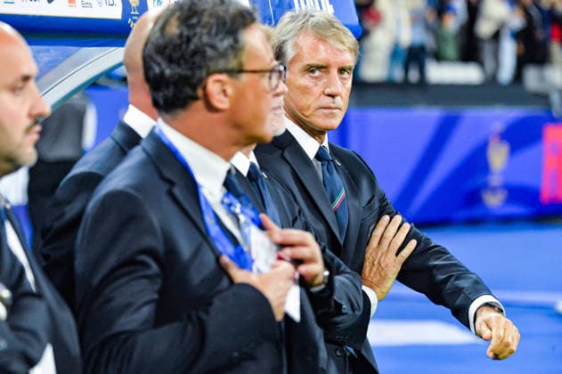 FOOTBALL : France vs Italie - Ligue des Nations - 3e Journà e - 02 10 2026 Roberto Mancini (Italie) Saint DenisFrance Copyright: xBaptistexAutissierx