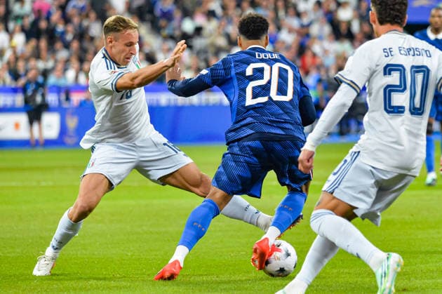 FOOTBALL : France vs Italie - Ligue des Nations - 3e Journà e - 02 10 2026 Davide Frattesi (Italie) Saint DenisFrance Copyright: xBaptistexAutissierx