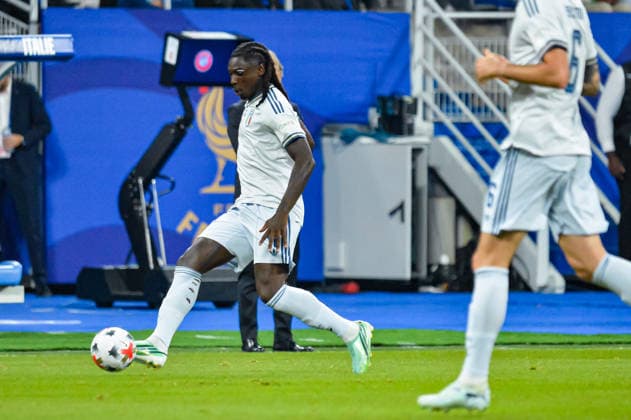 FOOTBALL : France vs Italie - Ligue des Nations - 3e JournÃ e - 02 10 2026 Moise Kean (Italie) Saint DenisFrance  Copyright: xBaptistexAutissierx