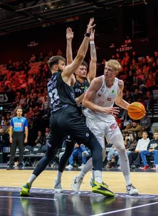 October 2, 2026 Basketball Season 2026–2027 2nd Bundesliga Pro A Matchday 2 Nuremberg Falcons Basketball Club NBC EPG Baskets Koblenz Sports Photo Zink DaMa xdaxmax Alexander Möller Moeller 22, EPG Guardians Koblenz Ty Allred 10, Nuremberg Falcons BC NBC