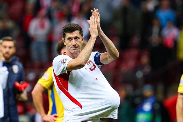 2026.10.02 Warszawa pilka nozna UEFA Liga Narodow Polska - Rumunia N z Robert Lewandowski Foto Pawel Andrachiewicz PressFocus 2026.10.02 Warsaw Football - UEFA Nations League Poland - Romania Robert Lewandowski Credit: Pawel Andrachiewicz PressFocus NEWSPIX.PL --- newspix.pl POLAND OUT! 