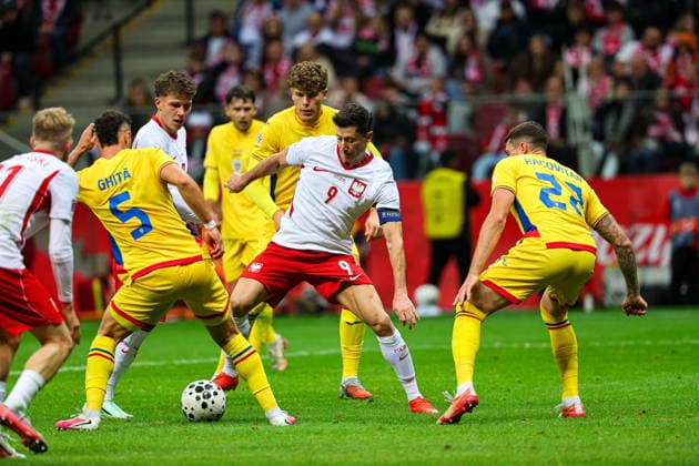 2026.10.02 Warszawa pilka nozna UEFA Liga Narodow Polska - Rumunia N z Robert Lewandowski Foto Pawel Andrachiewicz PressFocus 2026.10.02 Warsaw Football - UEFA Nations League Poland - Romania Robert Lewandowski Credit: Pawel Andrachiewicz PressFocus NEWSPIX.PL --- newspix.pl POLAND OUT! 