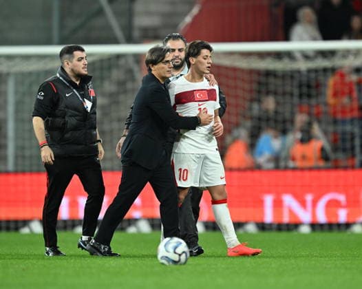 Belgium v Turkiye - UEFA Nations League LIEGE, BELGIUM - OCTOBER 02: Arda Guler (10) of Turkiye reacts during the UEFA Nations League A match between Belgium and Turkiye at Maurice Dufrasne Stadium in Liege, Belgium on October 02, 2026. Mustafa Yalcin Anadolu Liege Belgium. Editorial use only. Please get in touch for any other usage.  Copyright: x2026xAnadoluxMustafaxYalcinx