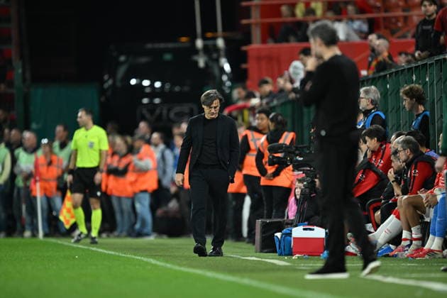 Belgium v Turkiye - UEFA Nations League LIEGE, BELGIUM - OCTOBER 02: Head coach of Turkiye, Vincenzo Montella follows the UEFA Nations League A match between Belgium and Turkiye at Maurice Dufrasne Stadium in Liege, Belgium on October 02, 2026. Mustafa Yalcin Anadolu Liege Belgium. Editorial use only. Please get in touch for any other usage. Copyright: x2026xAnadoluxMustafaxYalcinx