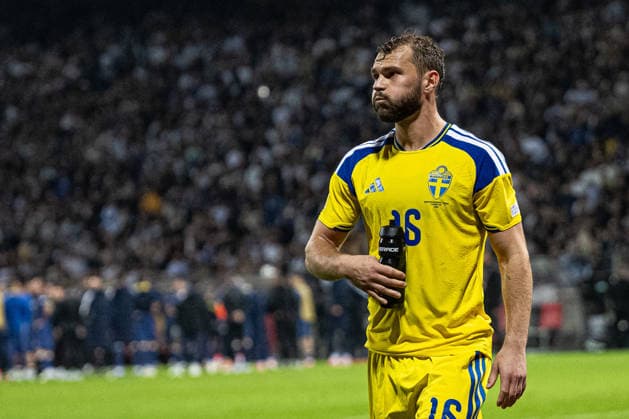 October 2, 2026: Jesper Karlström of Sweden after the Nations League soccer match between Bosnia and Herzegovina and Sweden on October 2, 2026 in Zenica. Photo by Ludvig Thunman. BILDBYRAN code LT LT0823 soccer football fotball Nations League UEFA Nations League Bosnia and Herzegovina Sweden Sweden A BBENG  Copyright: LUDVIGxTHUNMAN BB261002LT217