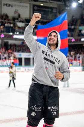October 2, 2026, 2026–2027 Ice Hockey Season, Penny DEL, Nuremberg Ice Tigers, Icetigers, Schwenninger Wild Wings, Schwenningen, ThHa xthxhax, Julius Karrer 6, Nuremberg Ice Tigers, NIT, celebration, joy